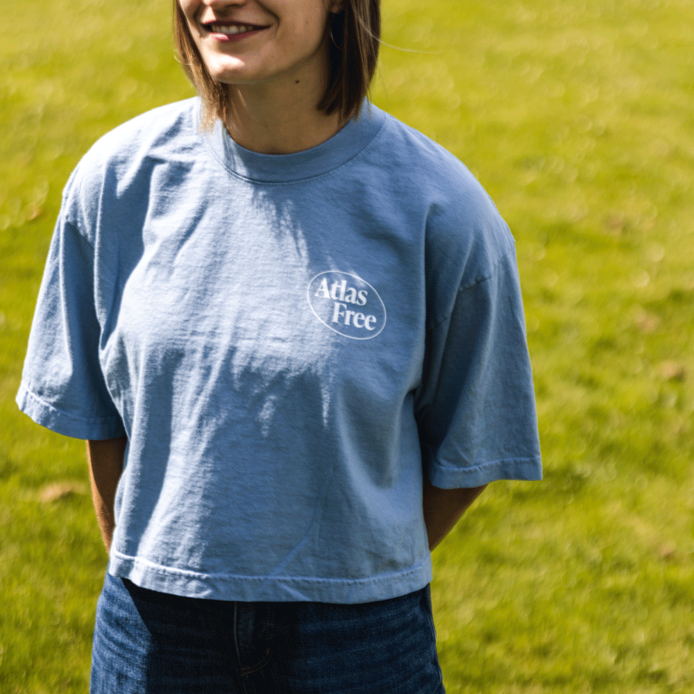Human Dignity Is Inherent Cropped Women's Tee - Image 3