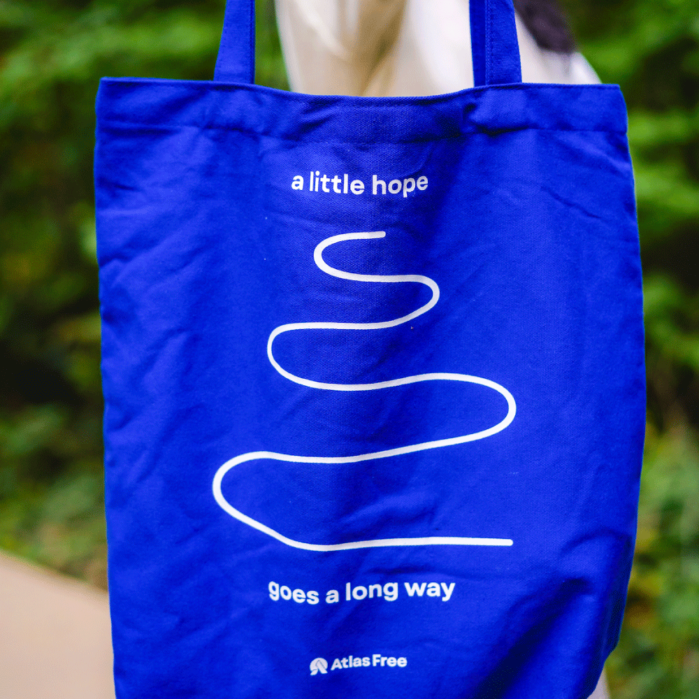 A Little Hope Goes a Long Way Tote Bag